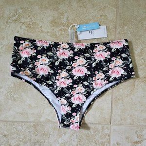 Cupshe New Floral High Cut Bottom-OX